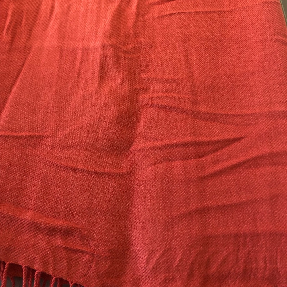 Rust Colored Scarf - Picture 2 of 7